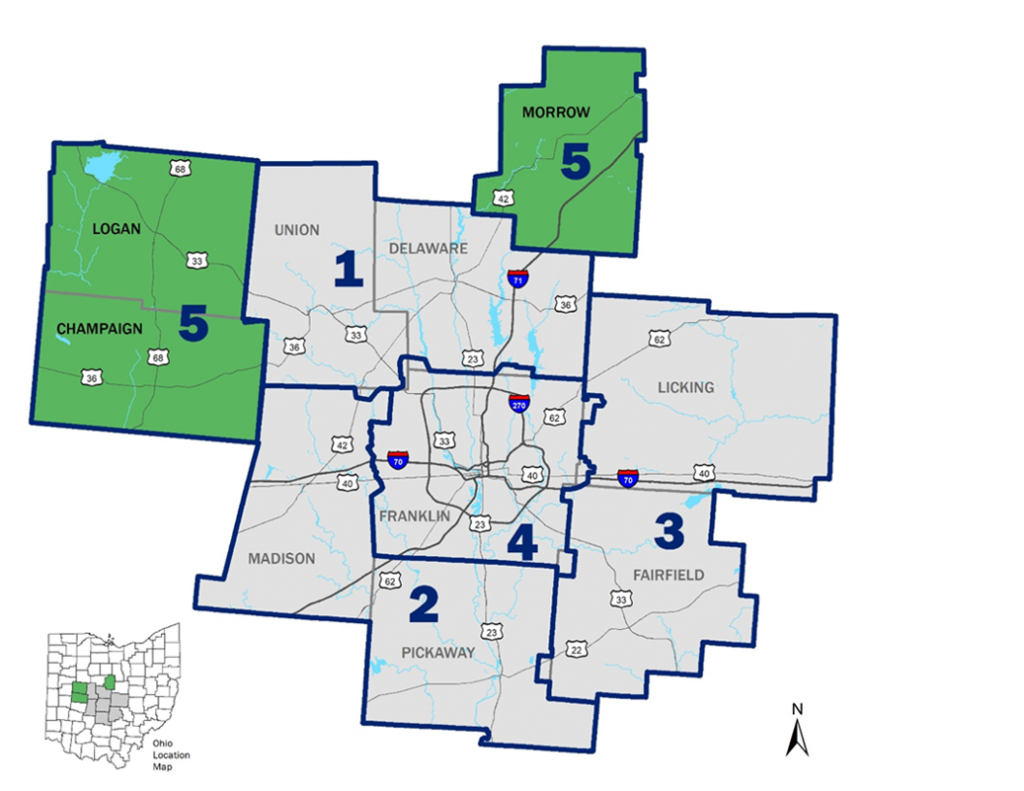 Central Ohio County Map Central Ohio Water Resources Planning - Morpc - Morpc